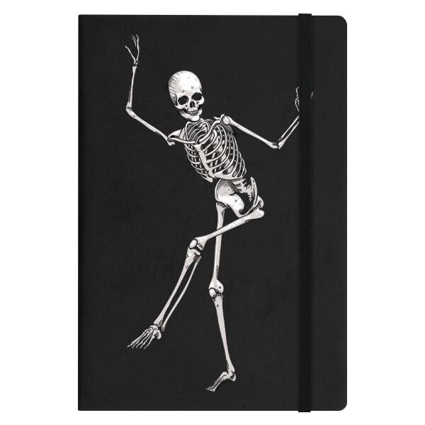 Grindstore Dancing Skeleton A5 Notebook (A5)