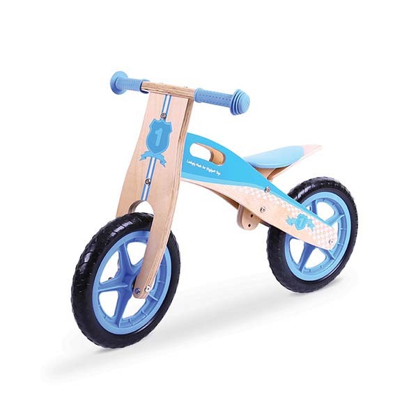 Bigjigs Toys My First Balance Bike - Blue