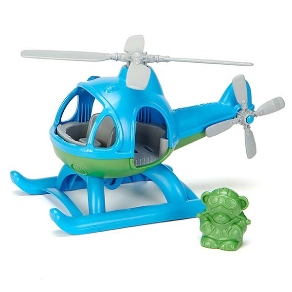 Green Toys Helicopter Toy - Blue/ Green