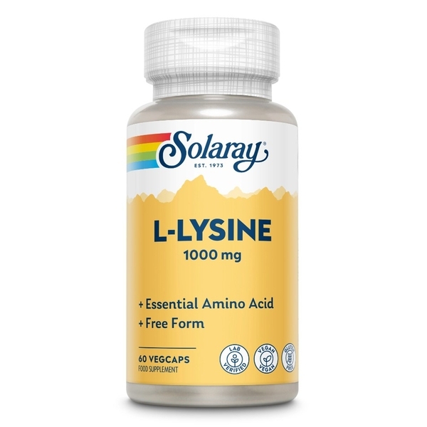 Solaray L-Lysine, Free Form 60ct