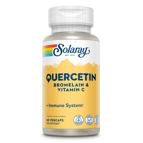 Solaray Quercetin, Bromelain & Vitamin C 60ct