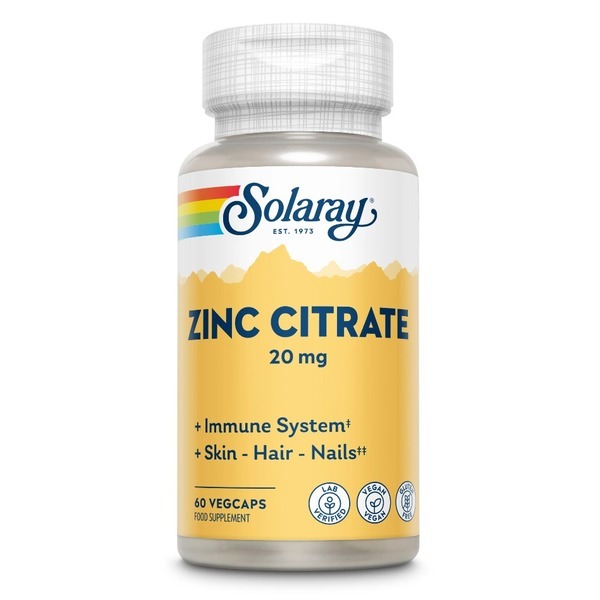 Solaray Zinc Citrate 60ct