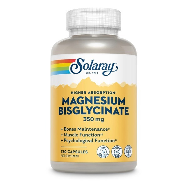 Solaray Magnesium Bisglycinate 120ct