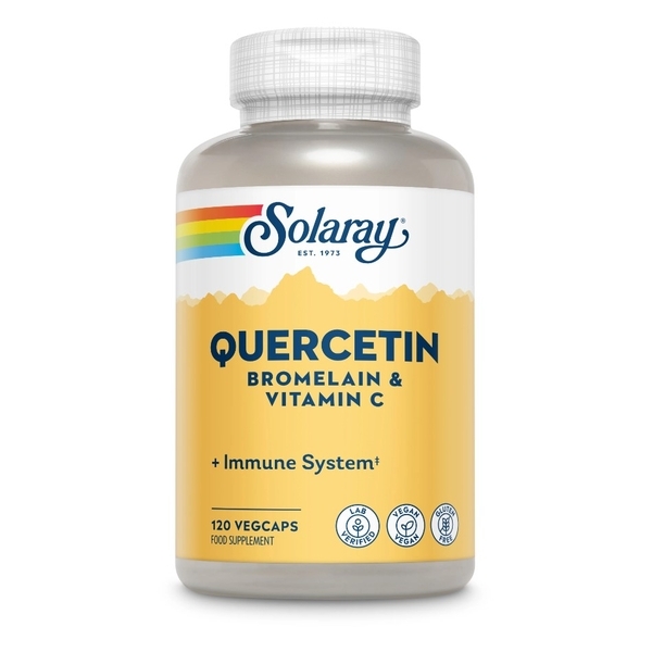 Solaray Quercetin, Bromelain & Vitamin C 120ct