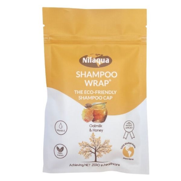 Nilaqua 100% Biodegradable Shampoo Wrap - Oatmilk & Honey