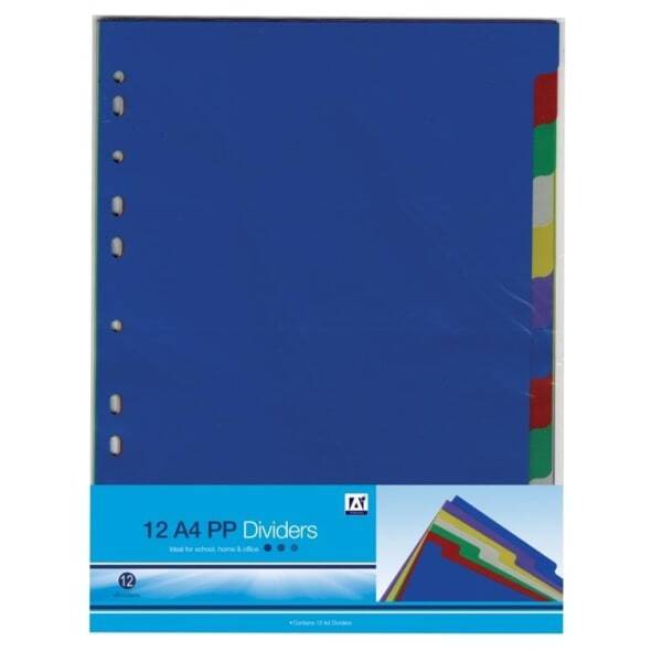 Anker A4 Page Dividers (Pack of 12) (A4)