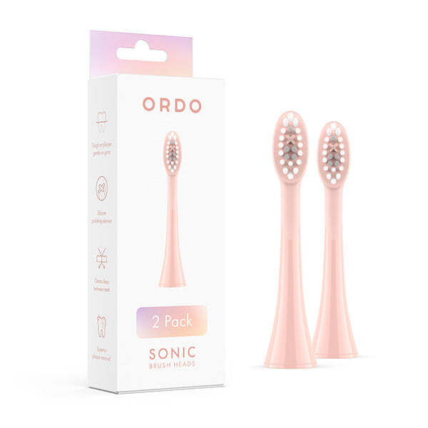 Ordo Sonic Brush Head Rose Gold  Petal 2pcs