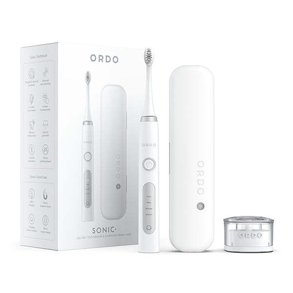 Ordo Sonic+ Toothbrush & Charging Travel Case - White