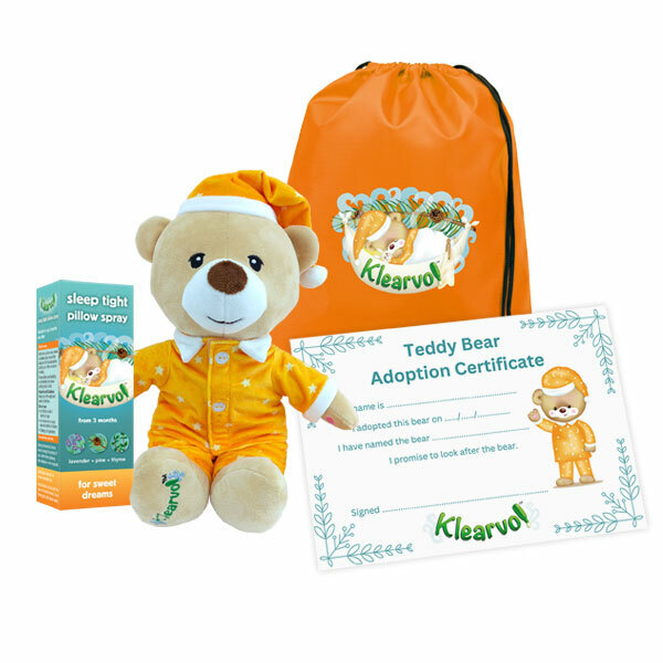 Klearvol Gift Set, Klearvol Teddy Bear, Adoption Certificate