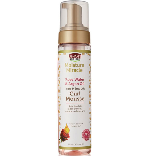 Moisture Miracle Rose Water And Argan Oil Curl Mousse