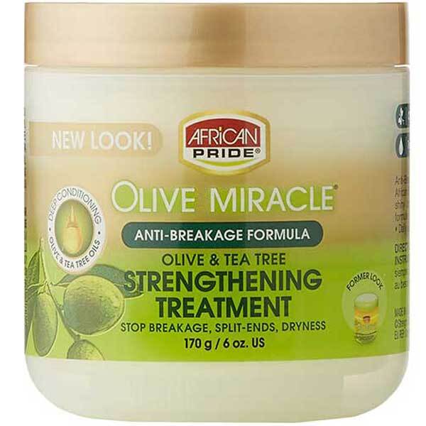 Olive Miracle Olive And Tea Tree Strengthening Treatment