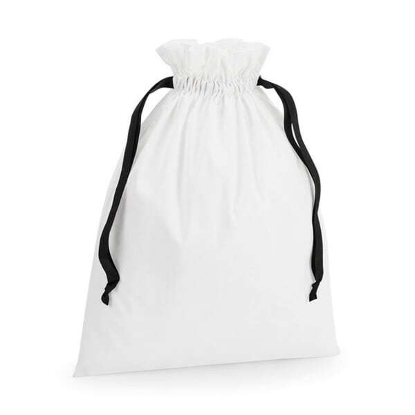 Westford Mill Cotton Drawstring Gift Bag (44cm x 36cm)