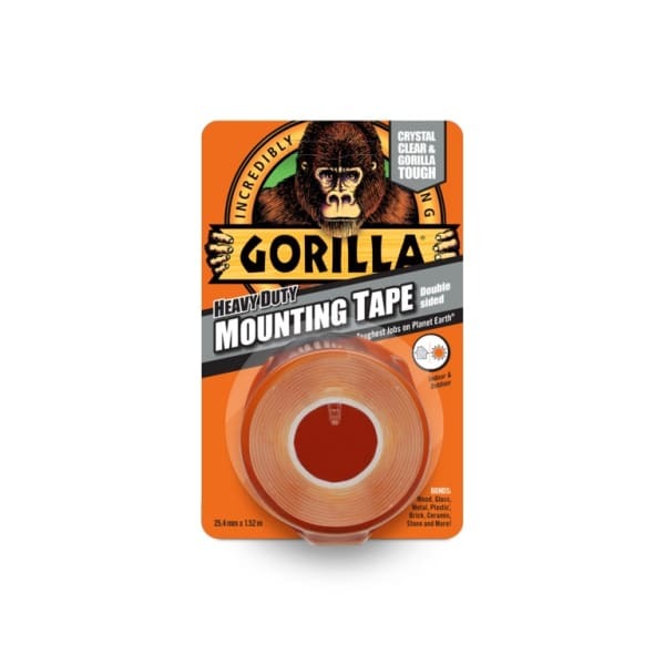 Gorilla Double Sided Mounting Tape (19.5 x 10 x 20cm)