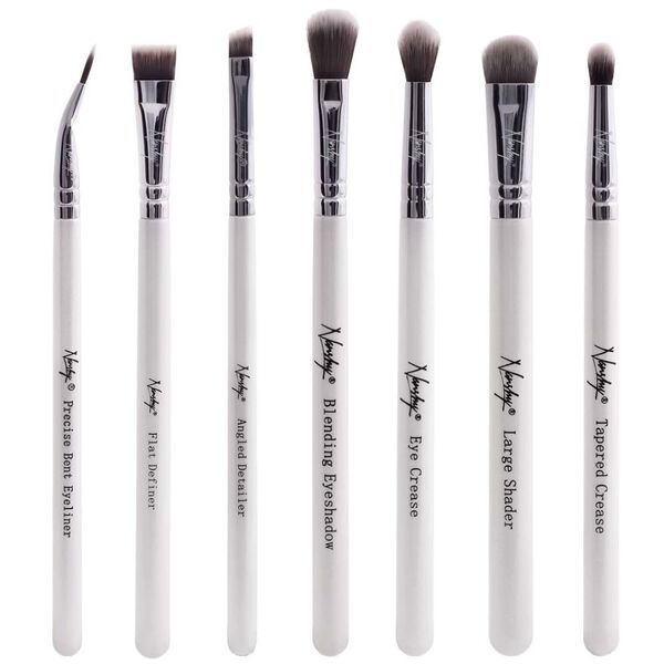 Nanshy The Eye Brush Set (7 Eyeshadow Brushes - White))