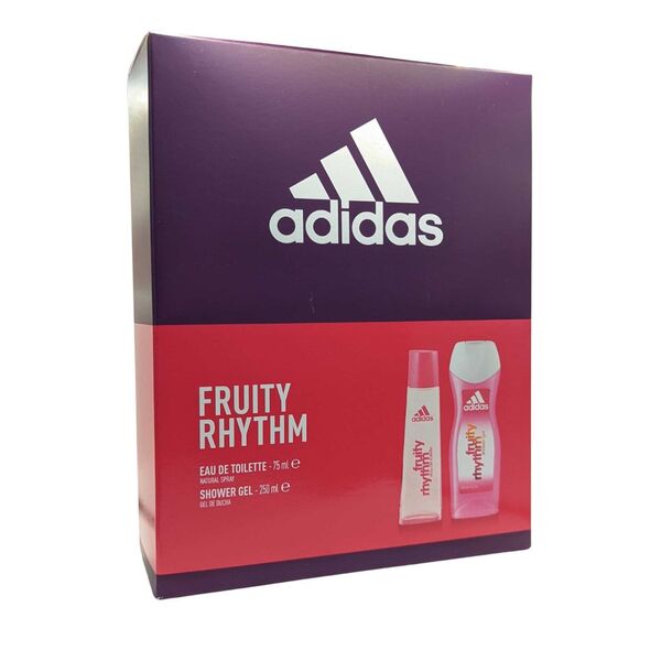 Adidas - Fruity Rhythm EDT Spray 75ml Shower Gel 250ml