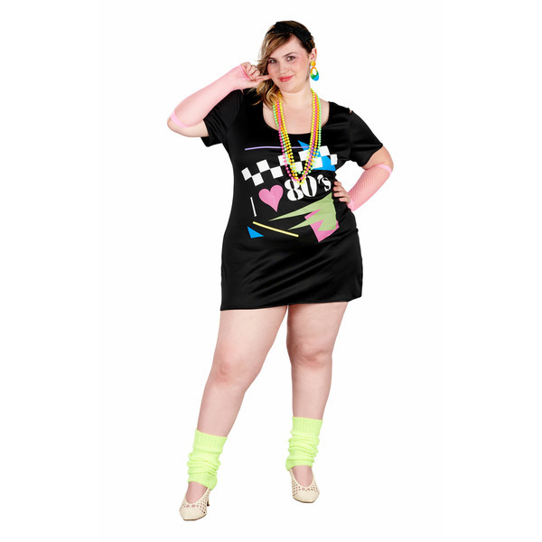 Orion Costumes Adult Plus Size I Love The 80s 2XL