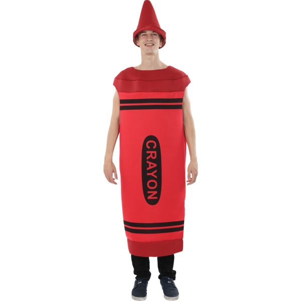 Orion Costumes Adult Red Crayon