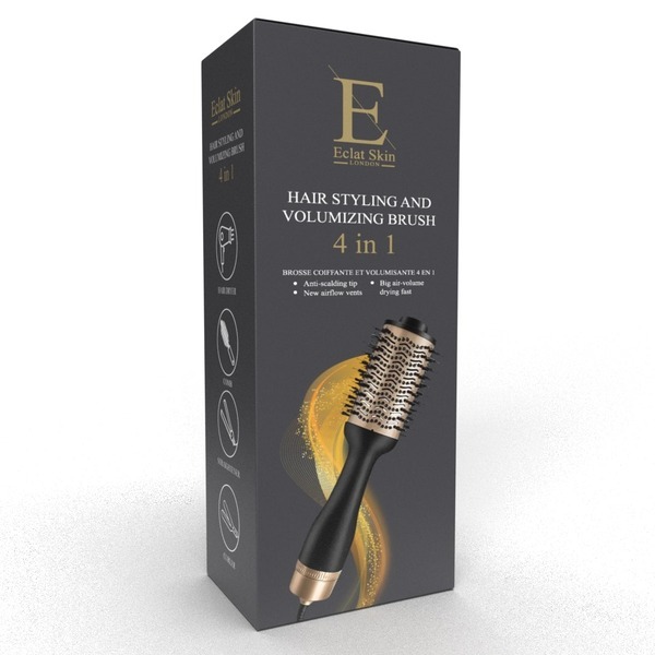 Eclat Skin London Hair Styling & Volumizing Brush 4 in 1