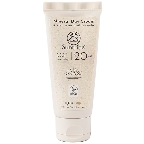 Suntribe 100% Organic Vegan Day Cream SPF 20 40ml