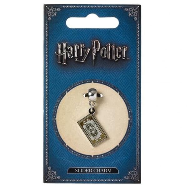 Harry Potter Silver Plated Ticket Charm