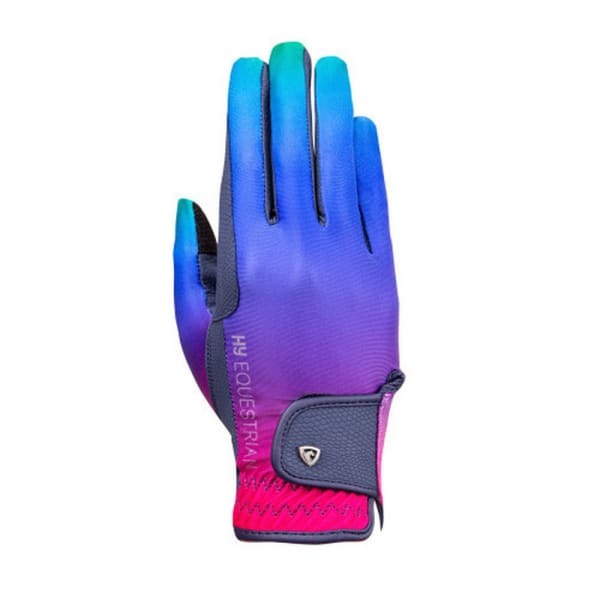 Hy Adult Ombre Riding Gloves (XL)