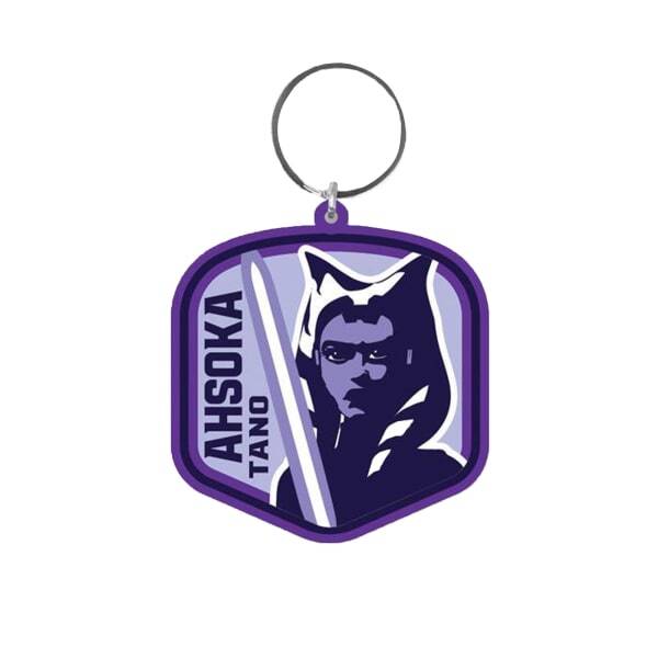 Star Wars Rubber Ahsoka Tano Keyring