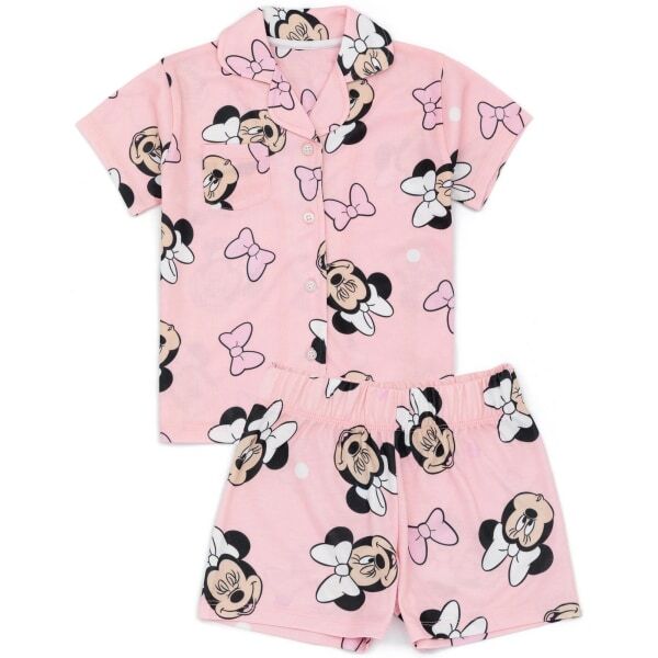 Disney Girls Minnie Mouse Pyjama Set (3-4 Years)