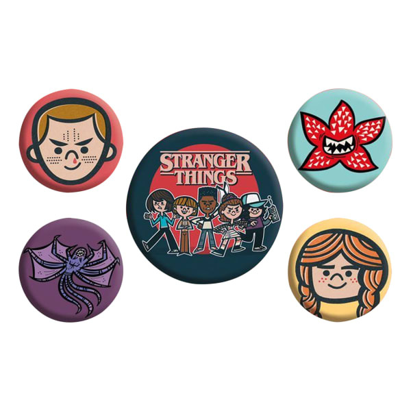 Stranger Things Badge (Pack of 5)