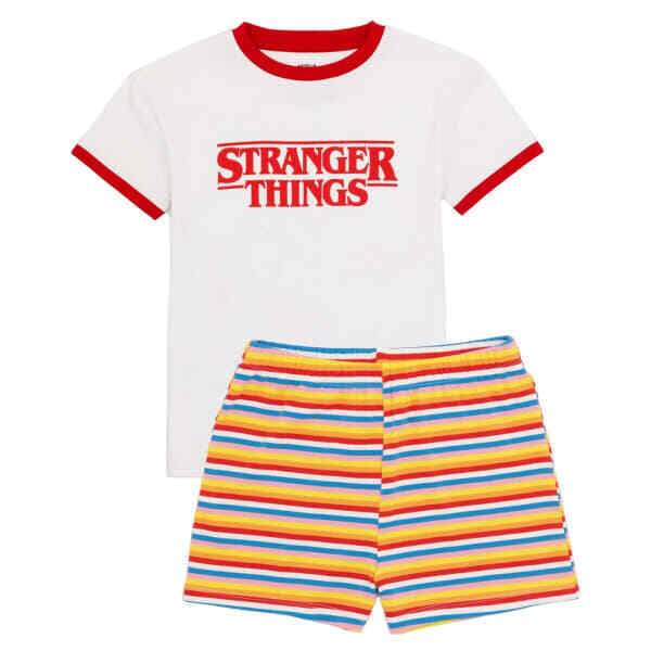 Stranger Things Girls Short Pyjama Set (8 Years)