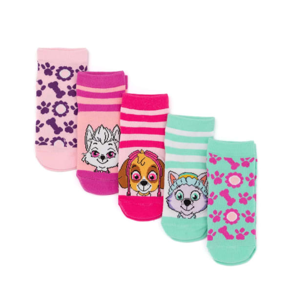 Paw Patrol Girls Socks (Pack of 5) (3)