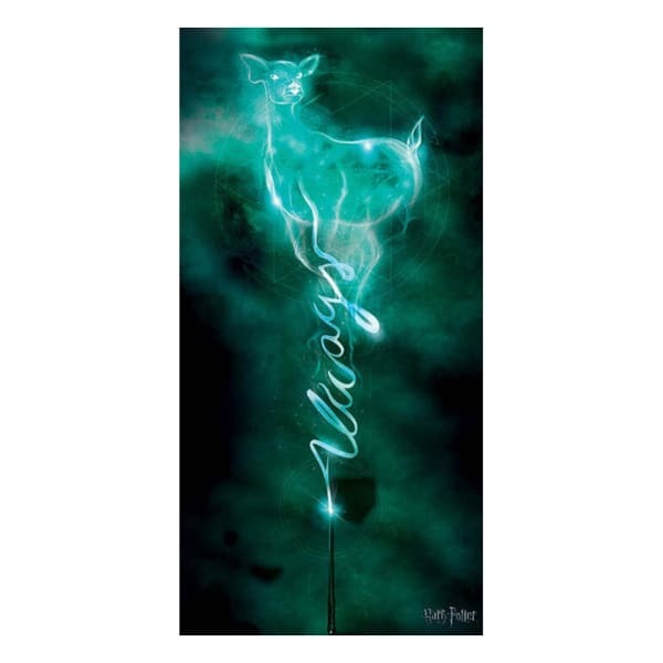 Harry Potter Doe Always Patronus Canvas Print (50cm x 100cm)