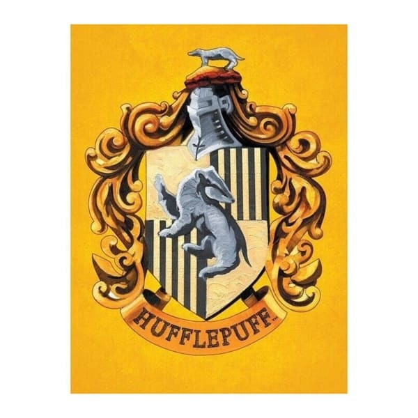 Harry Potter Hufflepuff Canvas Print (80cm x 60cm)