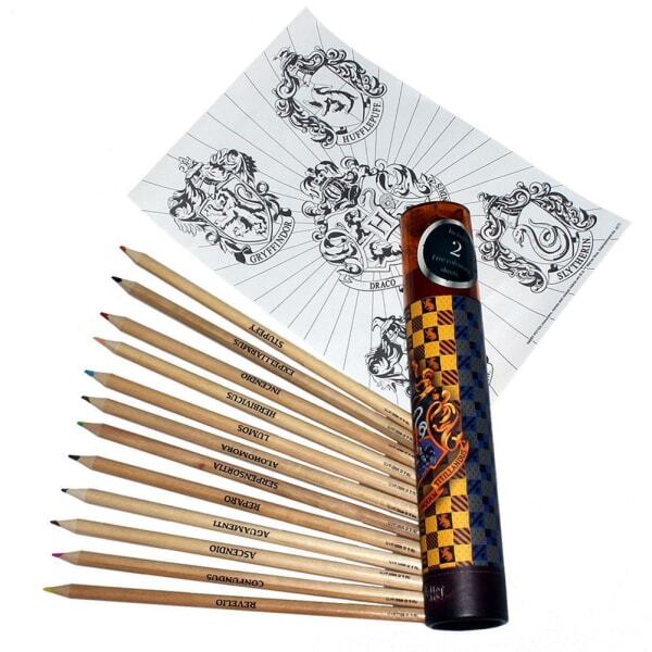 Harry Potter Official Colouring Pencil Tube