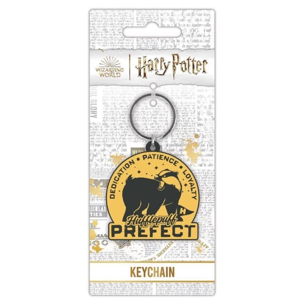 Harry Potter Hufflepuff Rubber Keyring