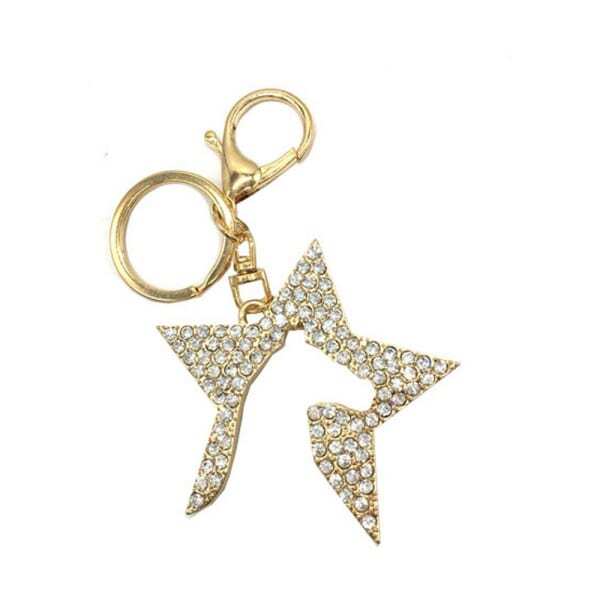 Hy Zeddy Diamante Key Ring