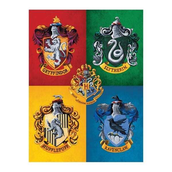 Harry Potter Crest Canvas Print (80cm x 18mm x 60cm)