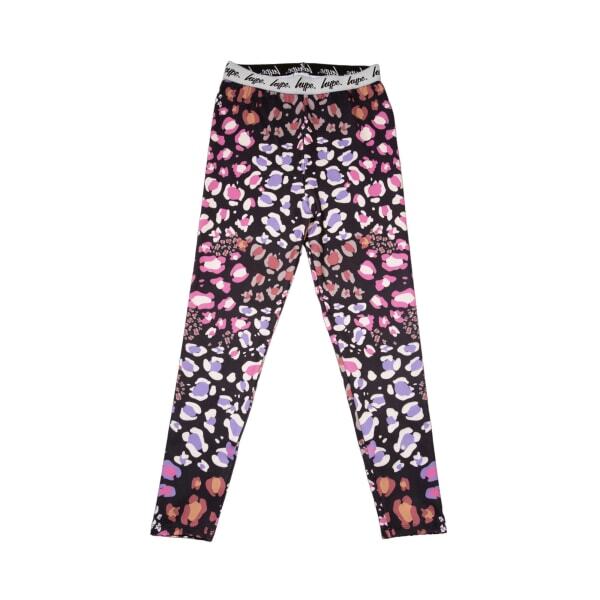 Hype Girls Multi Leopard Print Leggings (14 Years)