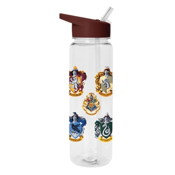 Harry Potter Hogwarts Crest Plastic Water Bottle