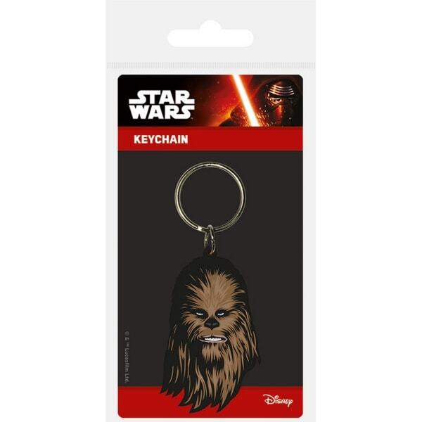 Star Wars Chewbacca Rubber Keyring