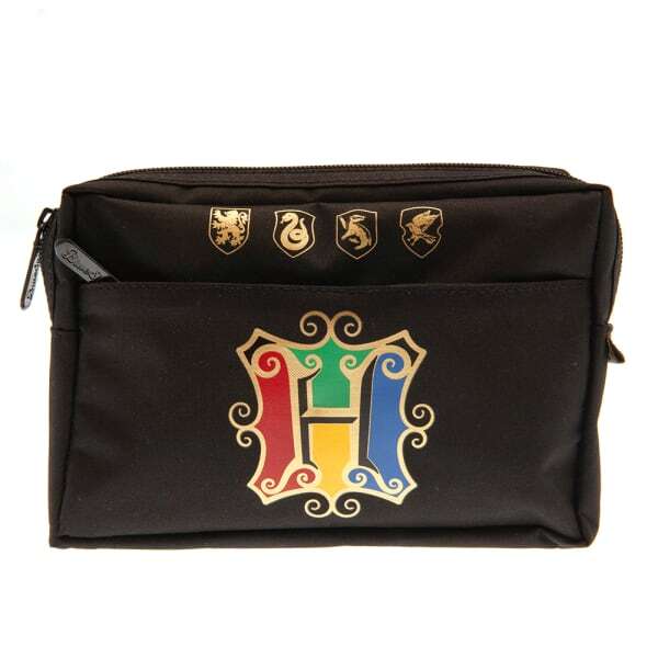 Harry Potter Multi Pocket Hogwarts Houses Pencil Case