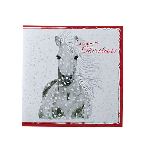 Deckled Edge Christmas Card