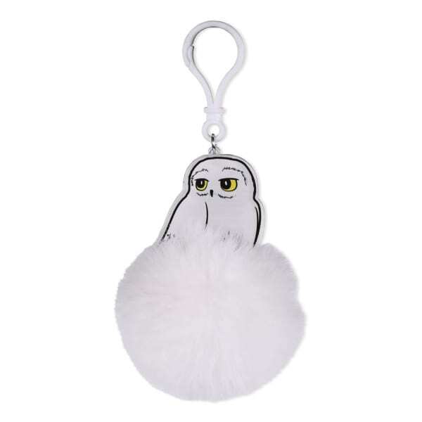 Harry Potter Pom Pom Hedwig Keyring