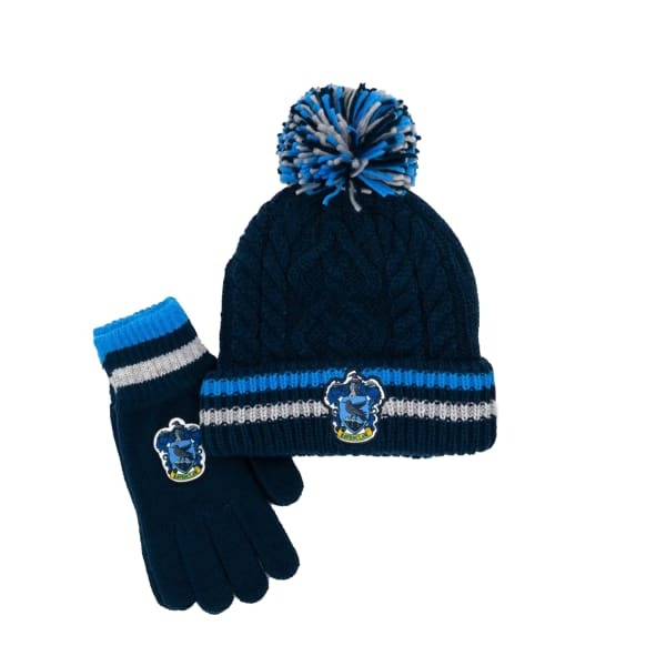 Harry Potter Adult Ravenclaw Beanie & Gloves Set