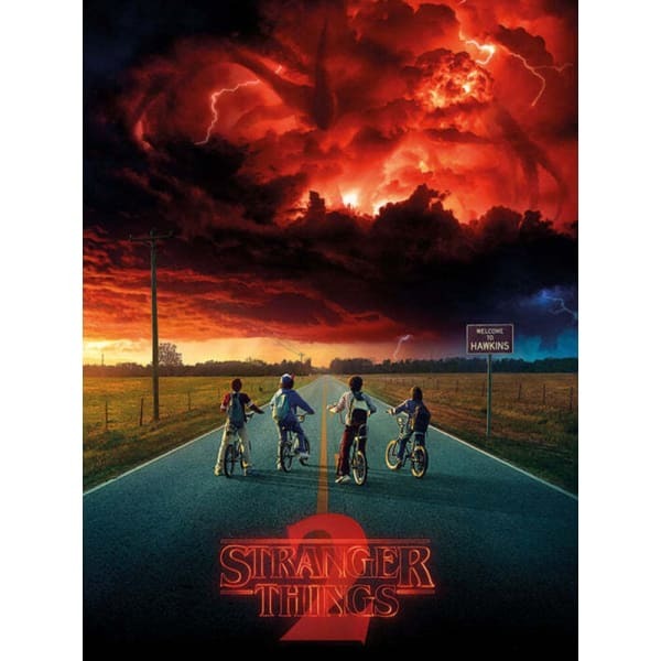 Stranger Things Mind Flayer Canvas Print (80cm x 60cm)