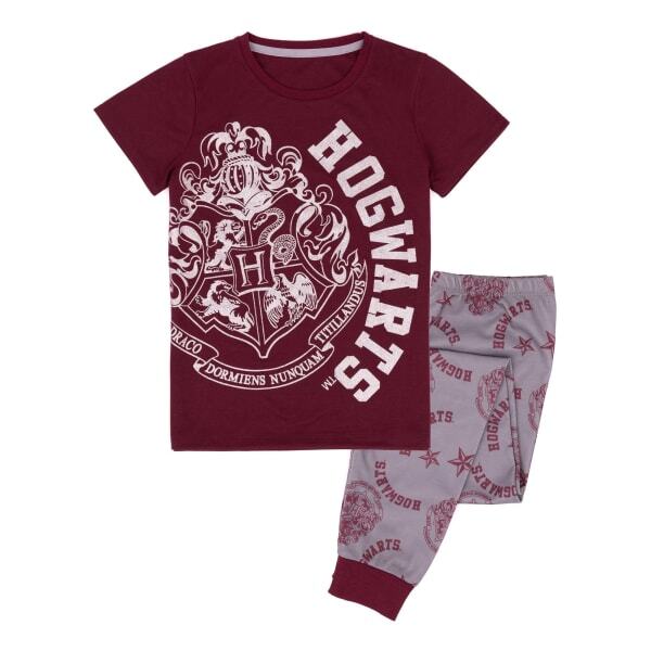 Harry Potter Girls Crest Glitter Pyjama Set (5-6 Years)