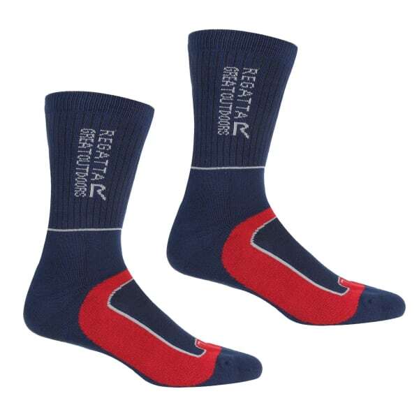 Regatta Mens Samaris 2 Season Socks (Pack of 2) (9-12)