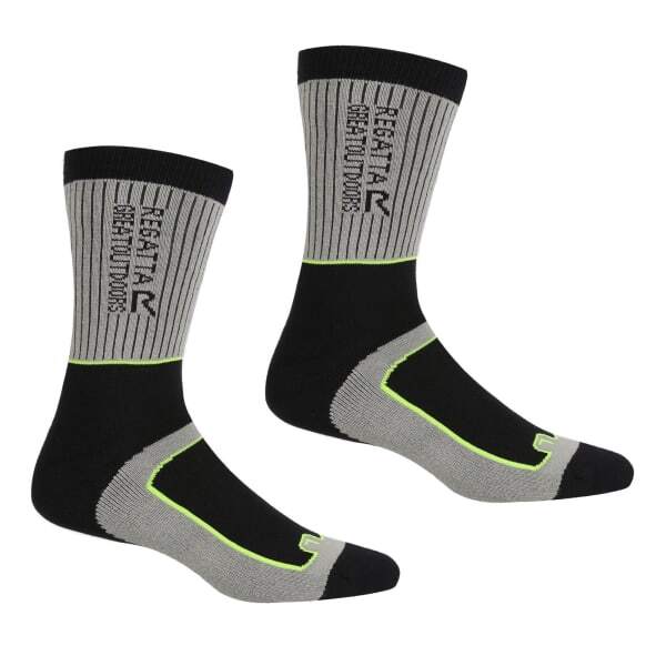 Regatta Mens Samaris 2 Season Socks (Pack of 2) (9-12)