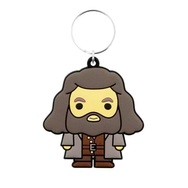 Harry Potter Chibi Rubber Hagrid Keyring