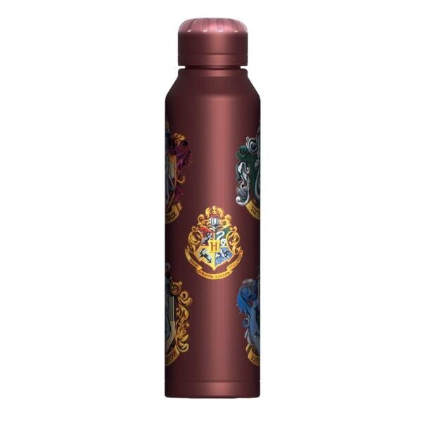 Harry Potter Crest Metal Water Bottle Set