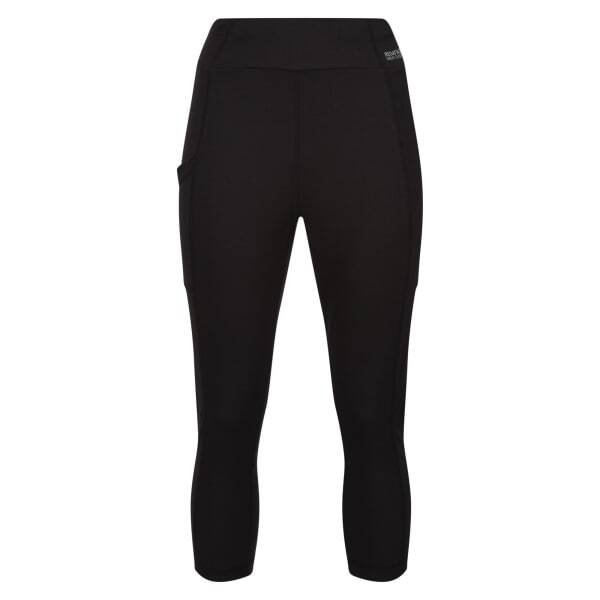 Regatta Womens Holeen Stretch Breathable 3/4 Leggings (8)